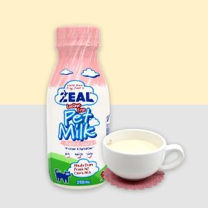 ZEAL 뉴질랜드 펫밀크 255ml/고양이 전용 우유/캣밀크/저알러지/고양이/락토프리